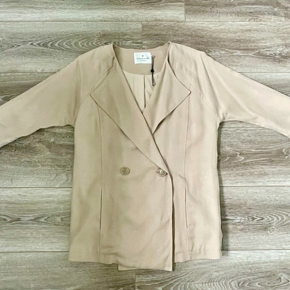 New Rosemunde of Copenhagen, Denmark, Beige Jacket - Picture 12 of 12